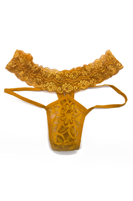 Golden Hour Lace G-String
