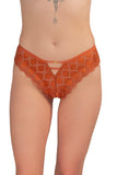 Fiery Sienna Lace Thong